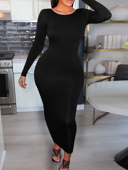 Women's Sexy Solid Lounge Dress