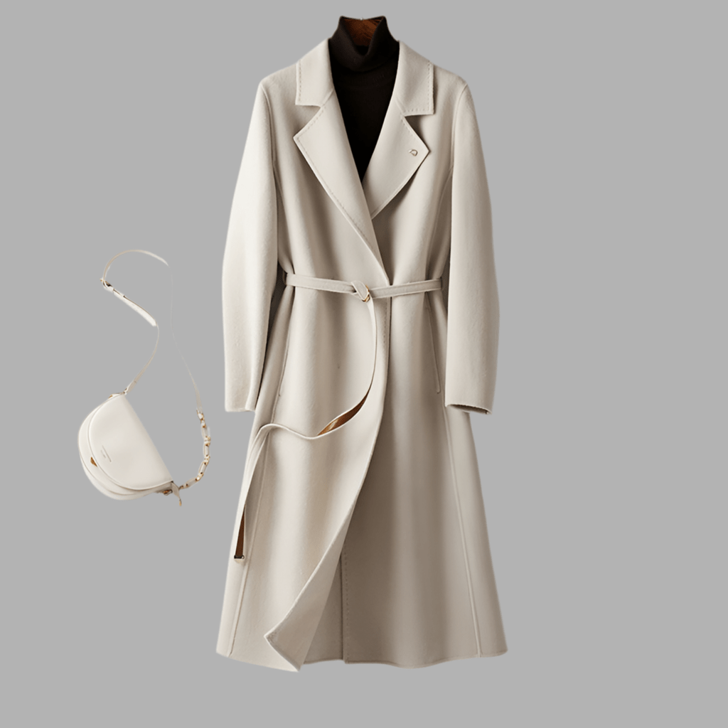 Sable Mid Length Long Length Belt Reversible Cashmere Coat - neasysspecialtease