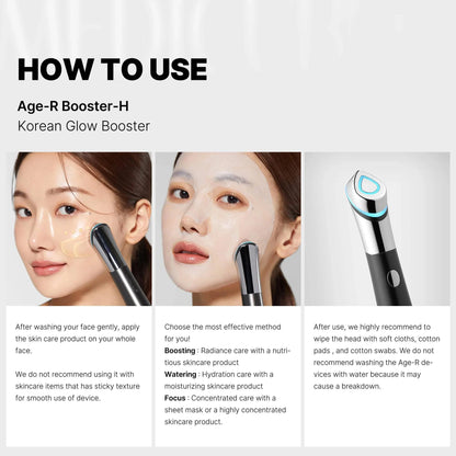 Age R Booster H How To Use