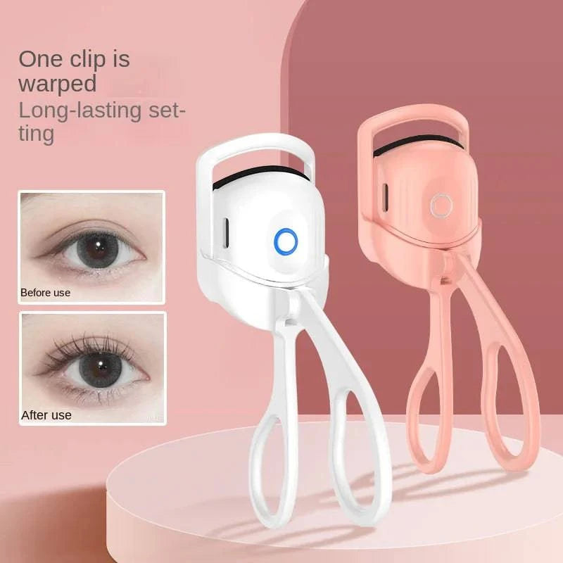 Electric Eyelash Curler Before and After