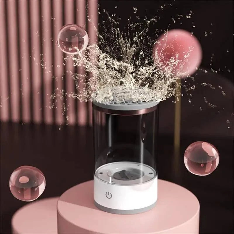 Electric Makeup Brush Water Splash Design