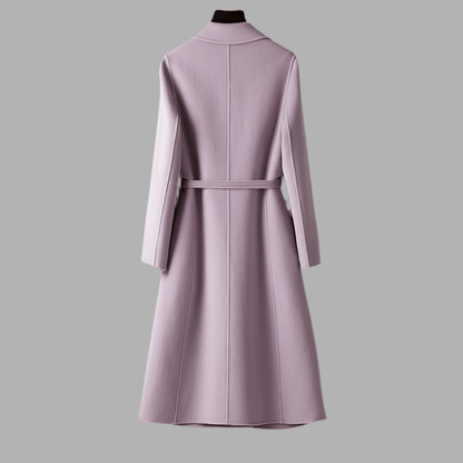 Sable Mid Length Long Length Belt Reversible Cashmere Coat - neasysspecialtease