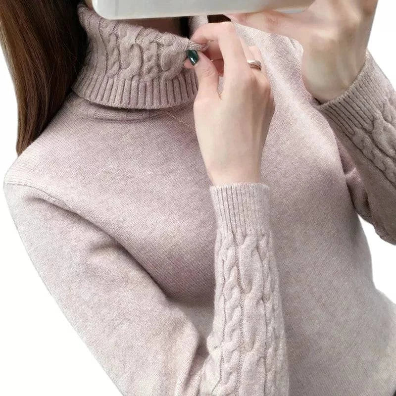 Cozy Turtleneck Sweater - neasysspecialtease