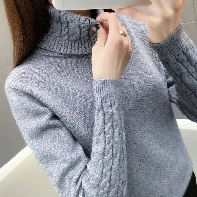 Cozy Turtleneck Sweater - neasysspecialtease