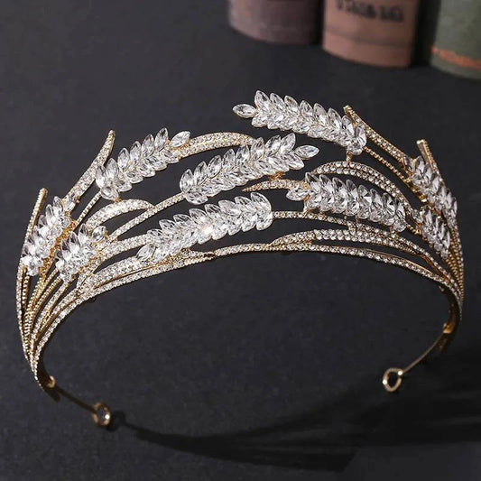 Luxury Rhinestone Tiara Headpiece - neasysspecialtease