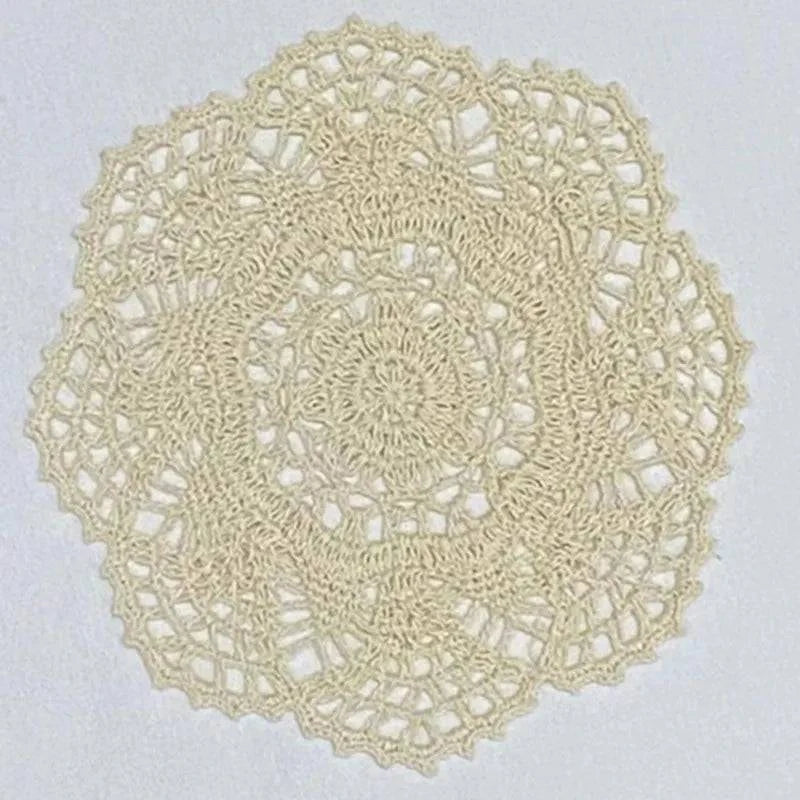 Handmade Cotton Lace Placemats & Coasters Set for Kitchen and Dining 2023 - neasysspecialtease