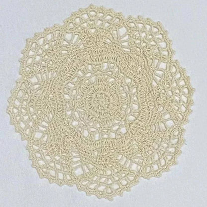 Handmade Cotton Lace Placemats & Coasters Set for Kitchen and Dining 2023 - neasysspecialtease