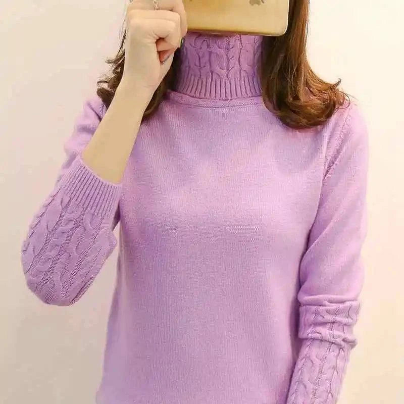 Cozy Turtleneck Sweater - neasysspecialtease