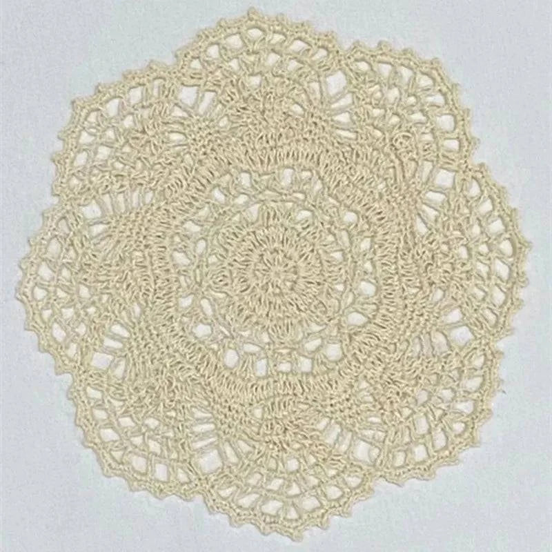 Handmade Cotton Lace Placemats & Coasters Set for Kitchen and Dining 2023 - neasysspecialtease