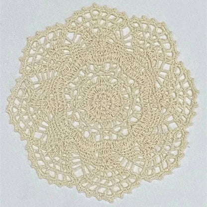 Handmade Cotton Lace Placemats & Coasters Set for Kitchen and Dining 2023 - neasysspecialtease