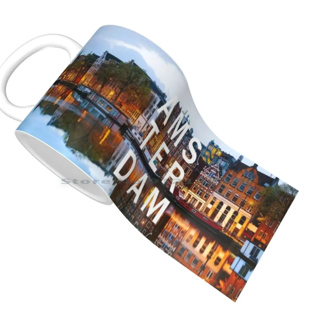 Cute Holland City Ceramic Mug - Trendy Souvenir - neasysspecialtease