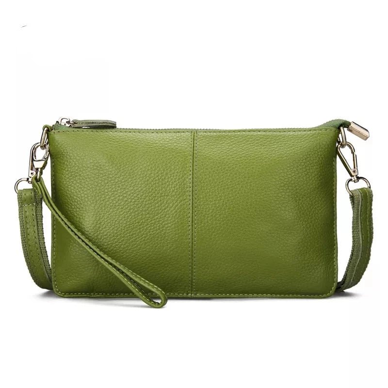 Candy Color Leather Day Clutch - neasysspecialtease