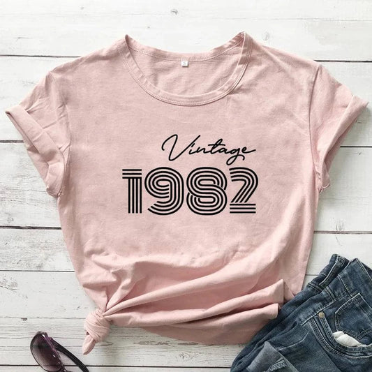 Vintage 1982 Cotton T-shirt - neasysspecialtease