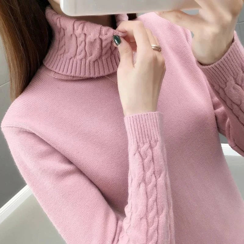 Cozy Turtleneck Sweater - neasysspecialtease