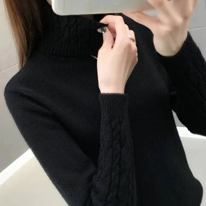 Cozy Turtleneck Sweater - neasysspecialtease