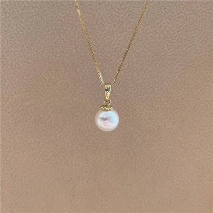 18K Gold Akoya Pearl Necklace - neasysspecialtease