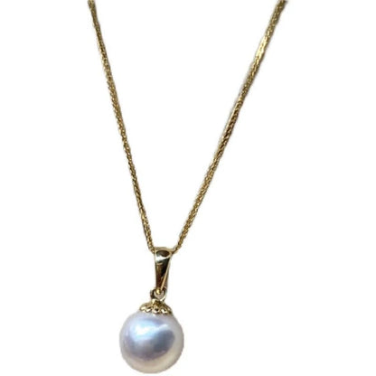 18K Gold Akoya Pearl Necklace - neasysspecialtease