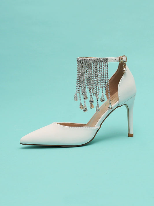 Elegant Rhinestone Stiletto