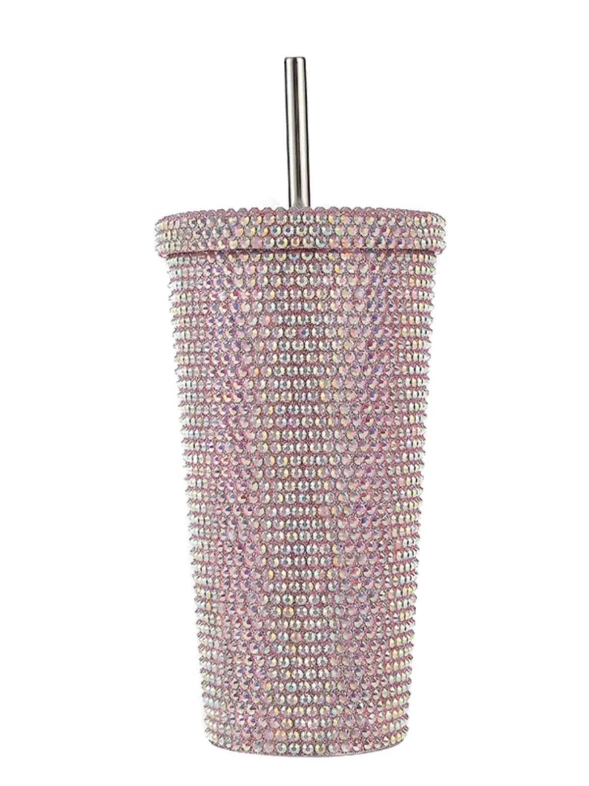 Stylish Rhinestone Insulated Water Bottle - neasysspecialtease