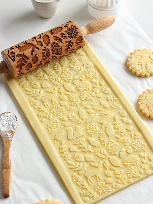 Pint Size Kawaii Embossed Rolling Pin