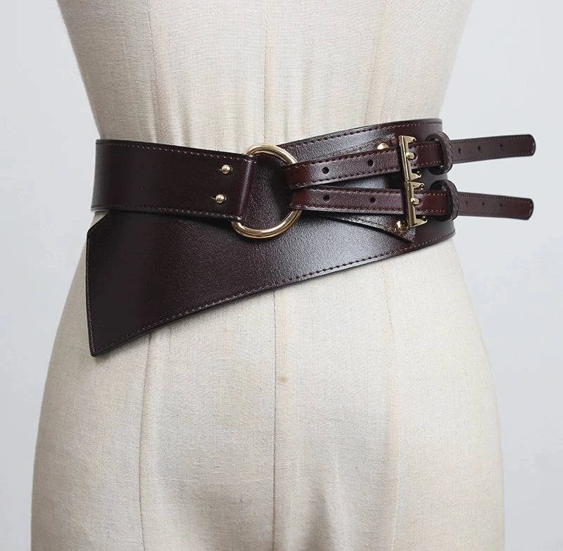 Stylish Cowhide Outerwear Belt - neasysspecialtease