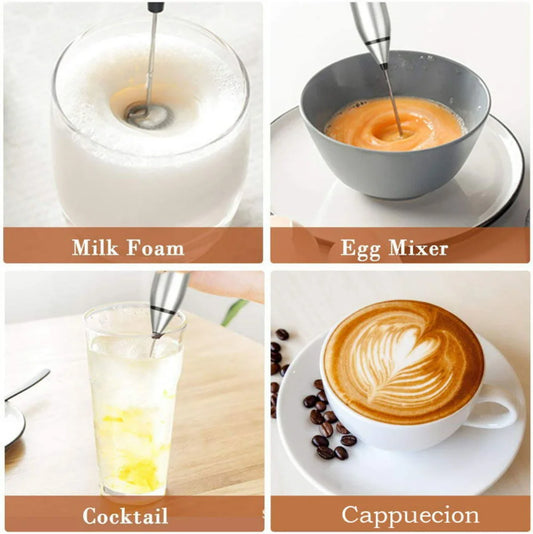 Wireless USB Milk Frother & Coffee Whisk