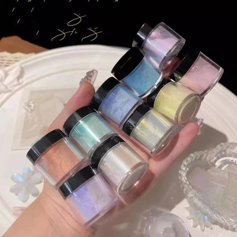 Multicolor Holographic Nail Pigment Powder - neasysspecialtease