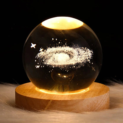 3D Crystal Ball Night Light - neasysspecialtease