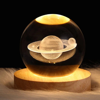 3D Crystal Ball Night Light - neasysspecialtease