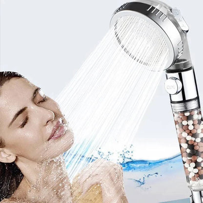 PureStream Handheld Anion Infusion Shower Bliss with EcoFlow Button - neasysspecialtease