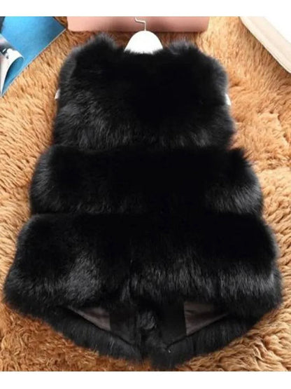 ZADORIN Faux Fur Vest - neasysspecialtease