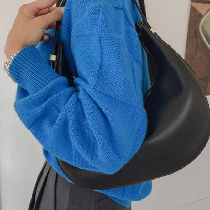 Genuine Leather Hobo Bag - neasysspecialtease