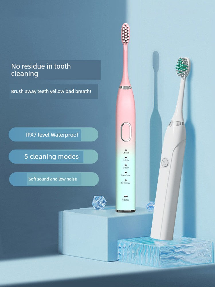 Electric Sonic Vibration Toothbrush - High-Frequency Teeth Cleaning