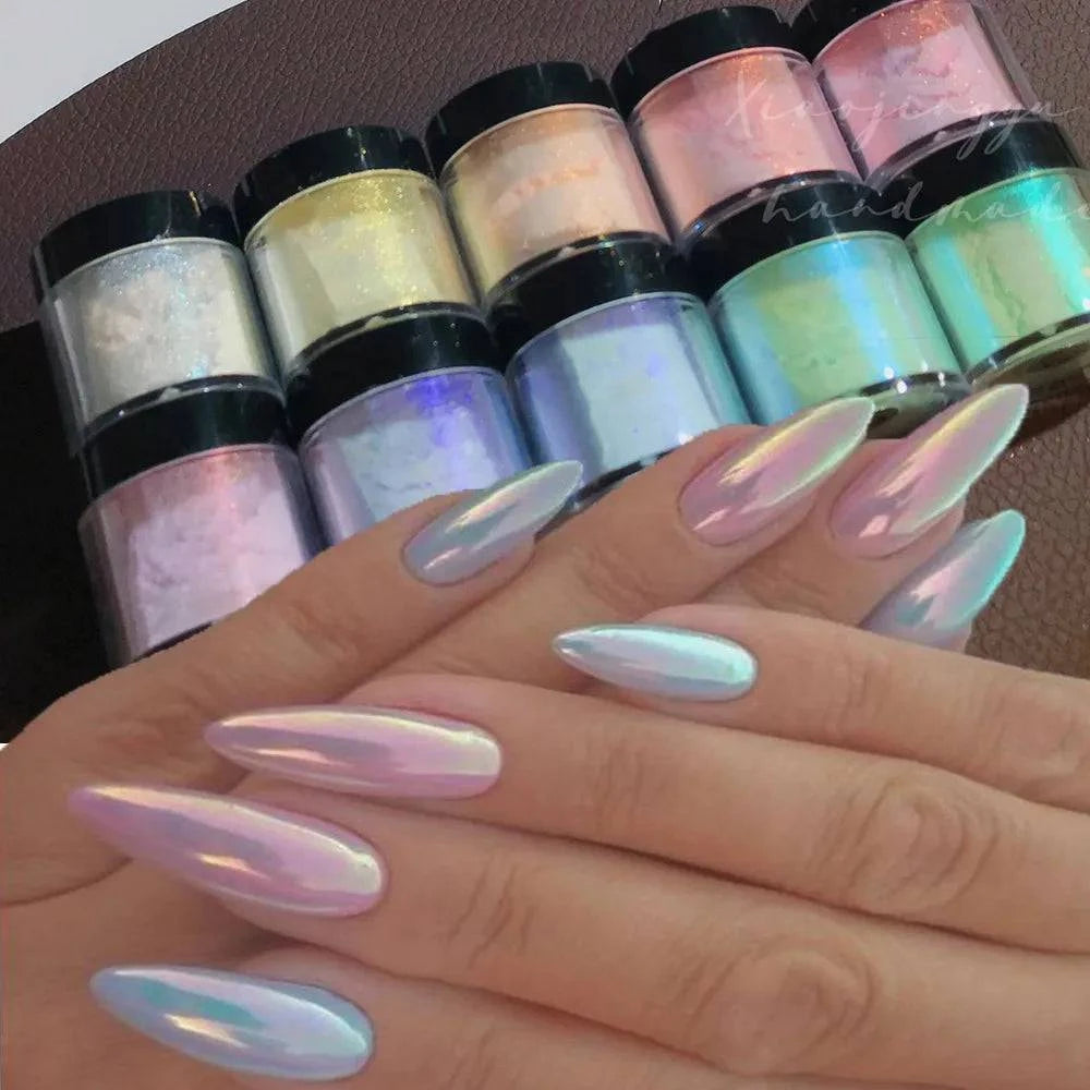 Multicolor Holographic Nail Pigment Powder - neasysspecialtease