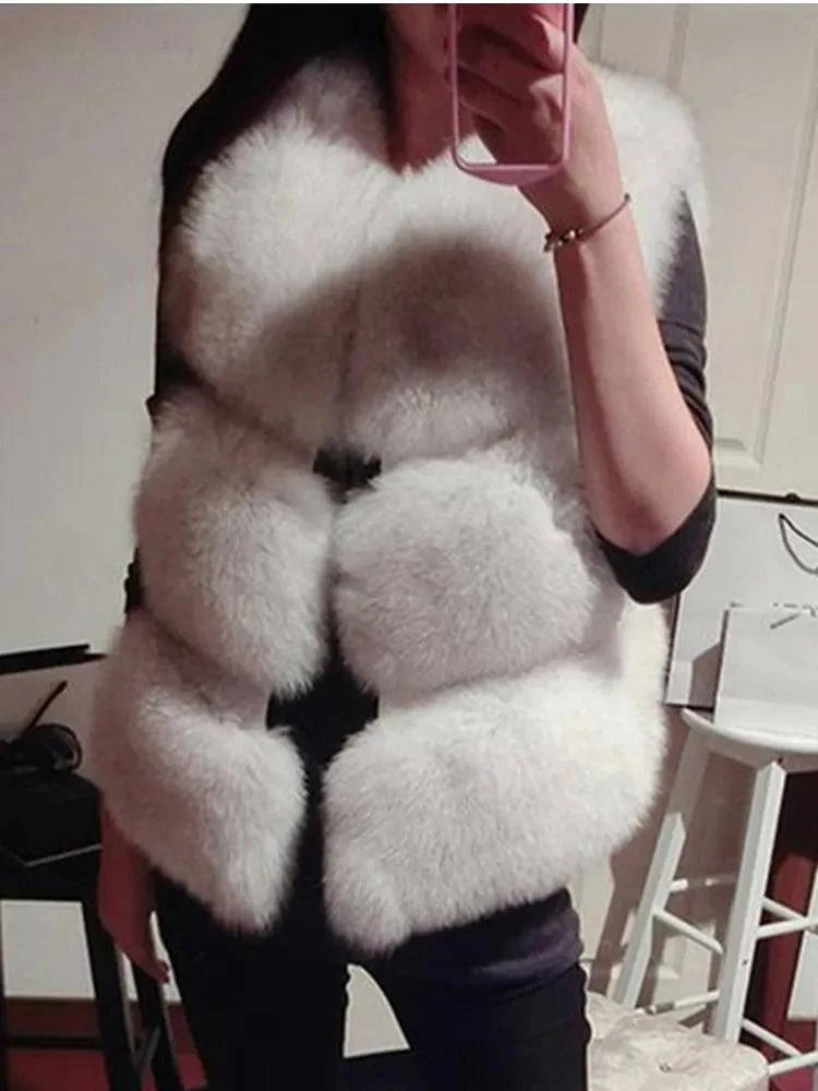 ZADORIN Faux Fur Vest - neasysspecialtease