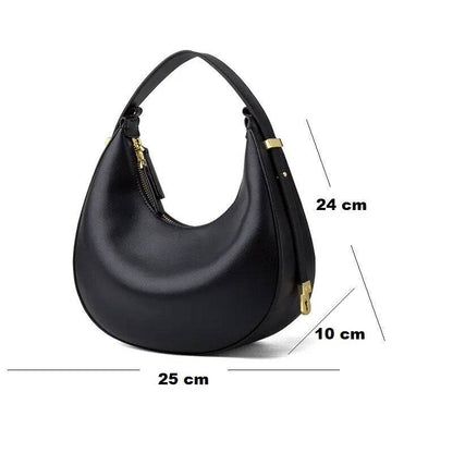 Genuine Leather Hobo Bag - neasysspecialtease