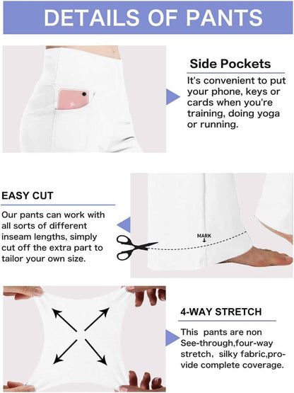  Bootcut Yoga Pant With Tummy Control 